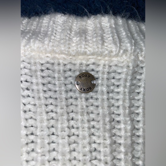 Roxy Off White Oversized Cardigan in size XS - Picture 7 of 8